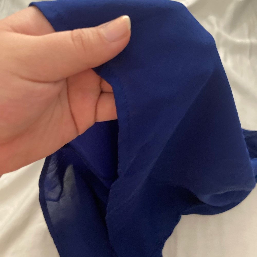 Deep Sapphire Blue Shirt - Picture 3 of 3